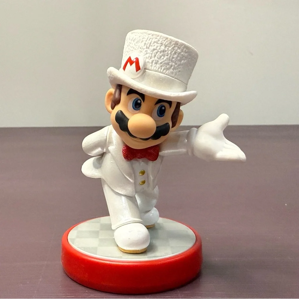 Nintendo Mario Bowser Peach Wedding Edition Amiibos